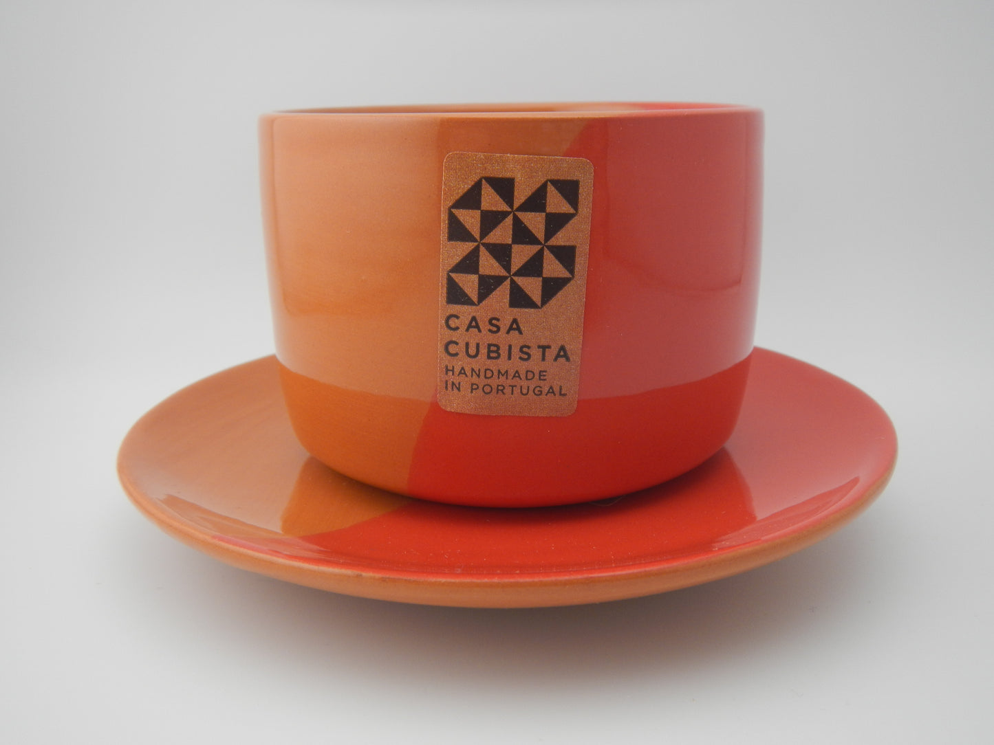 Chávena com pires | dipped | várias cores