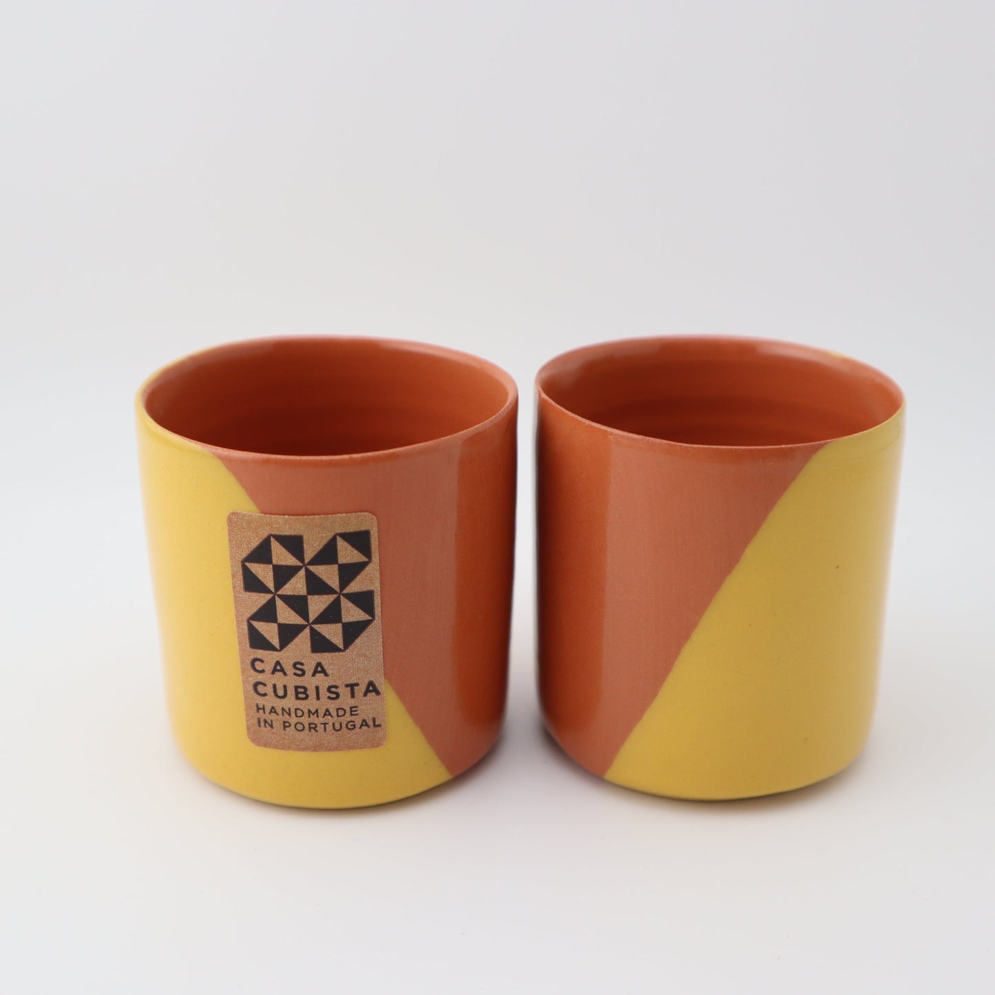Kleine Becher | 2er Set | dipped | diverse Farben
