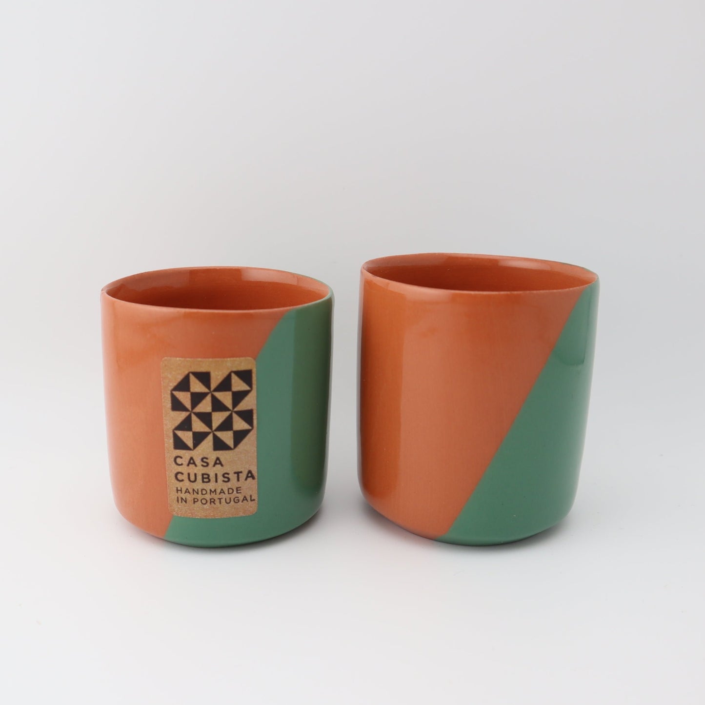 Kleine Becher | 2er Set | dipped | diverse Farben