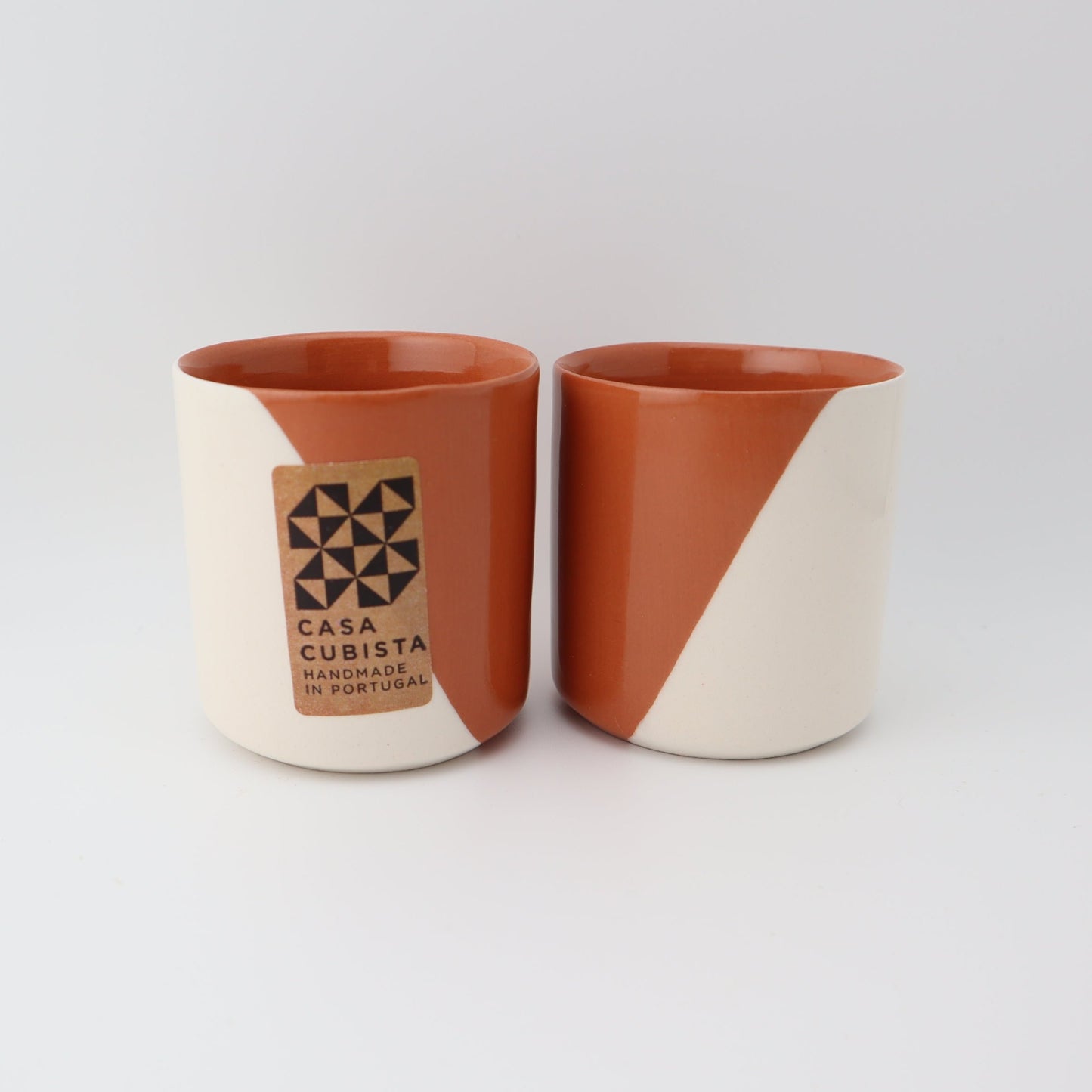 Kleine Becher | 2er Set | dipped | diverse Farben
