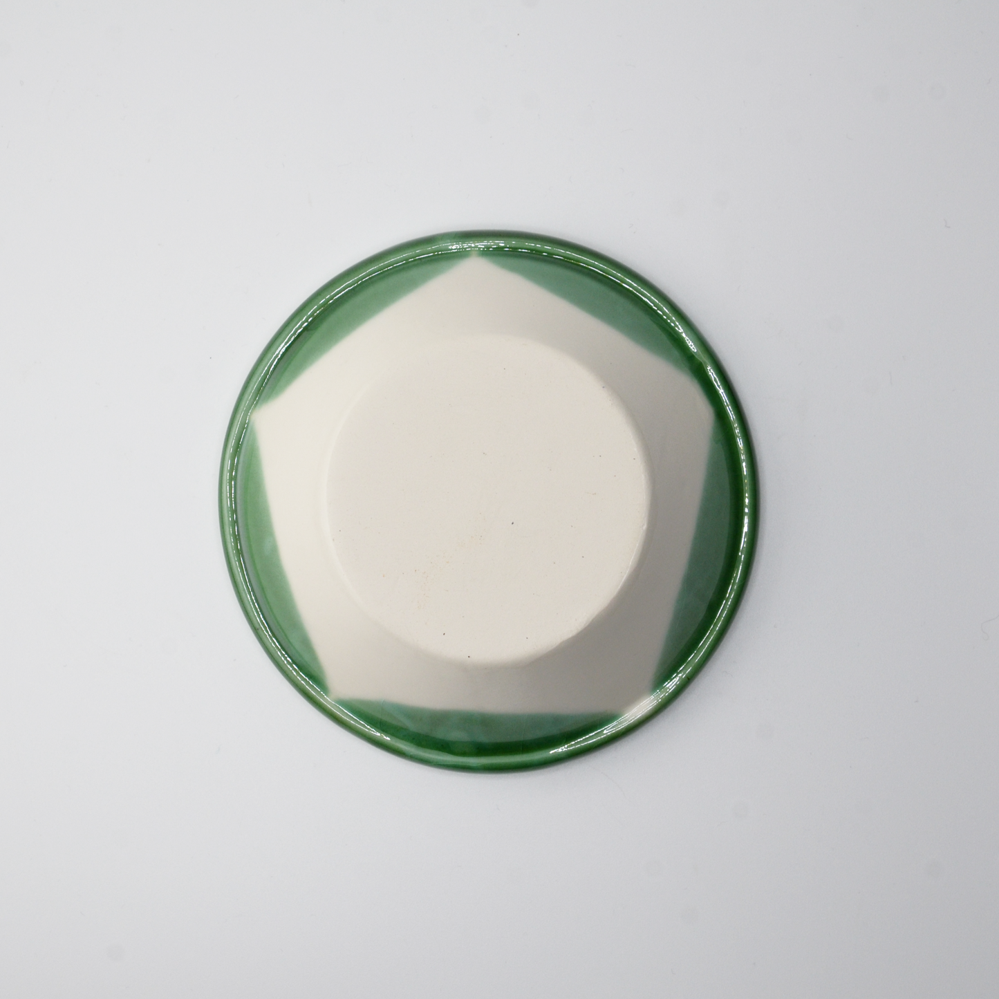Bowl "alguidar" XS | blue green white wave