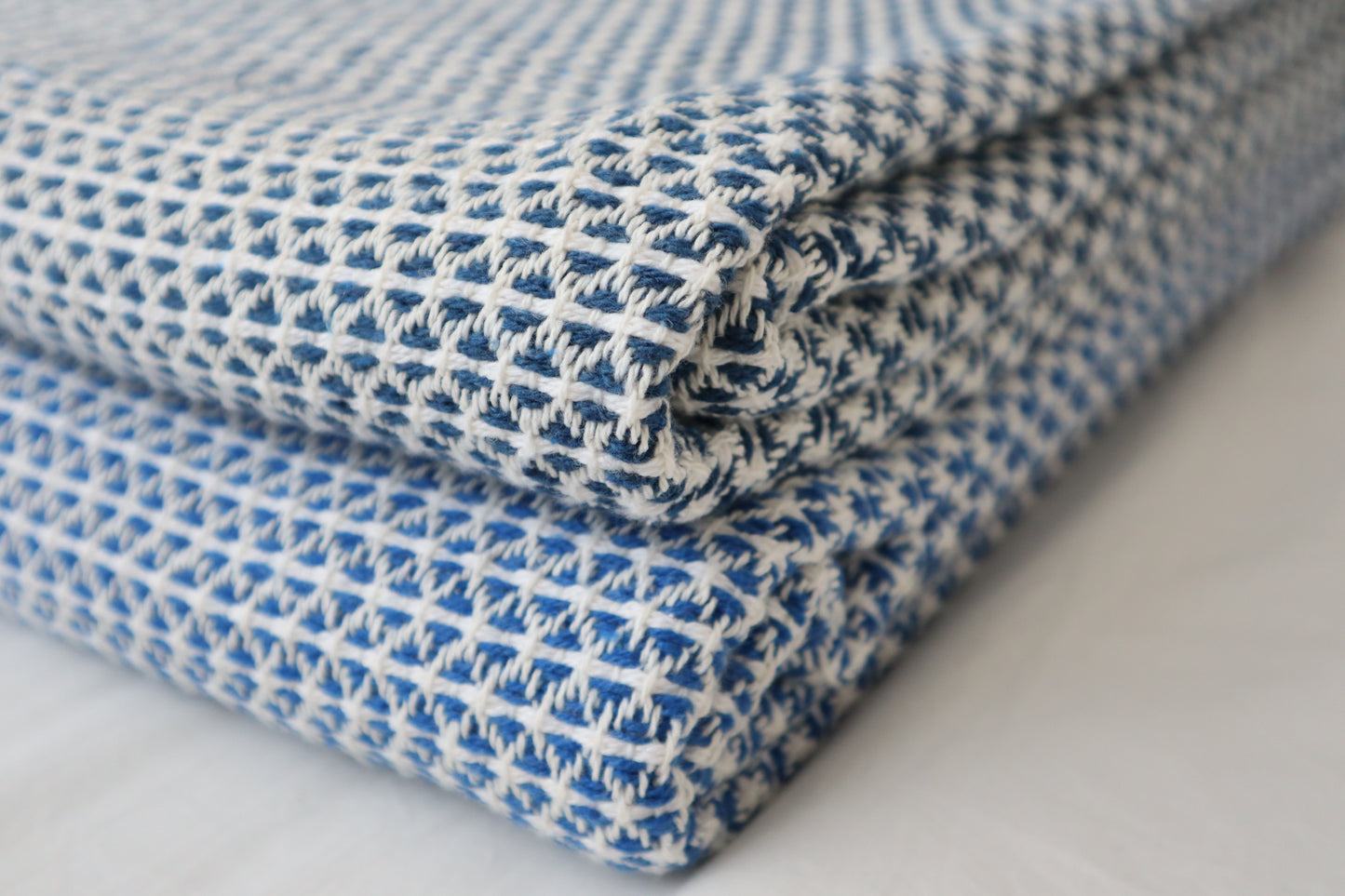 Decke "Menizas D´Aire" | navy & blau
