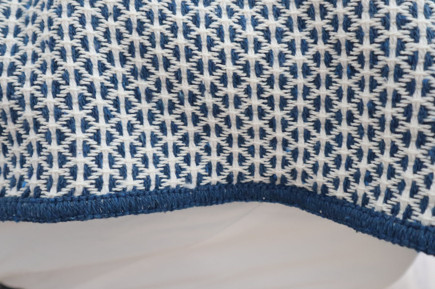 Decke "Menizas D´Aire" | navy & blau