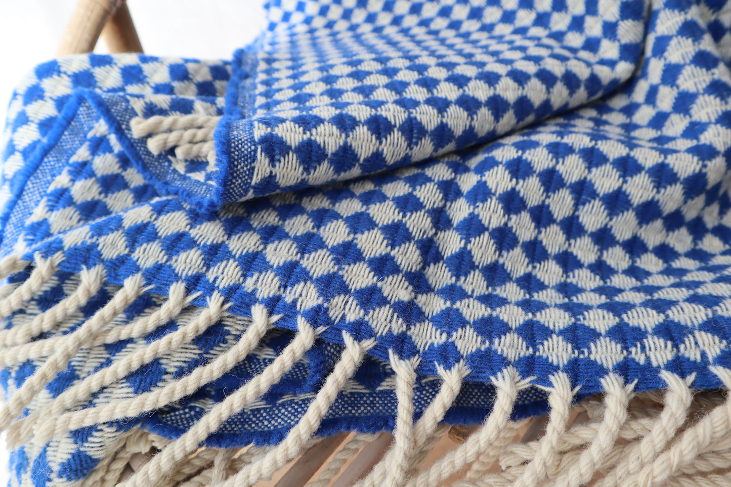 Manta de lã "azulejo mini" | várias cores