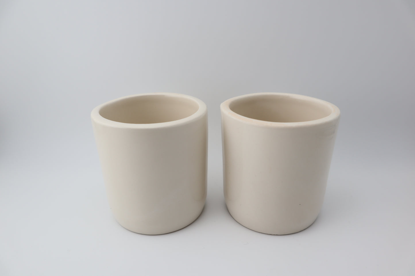 Kleine Becher | 2er Set | blau weiß grün