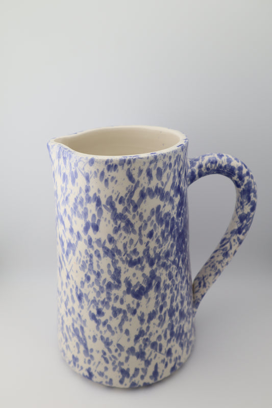 Jarro grande | pintinhas | azul esverdeado