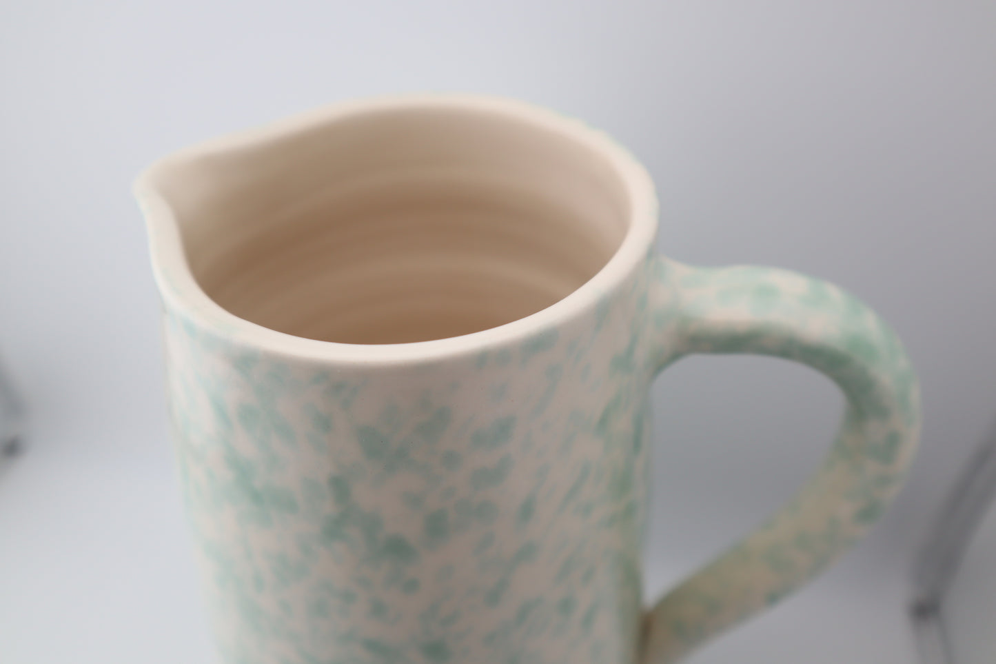 Large jug | speckles | blue green