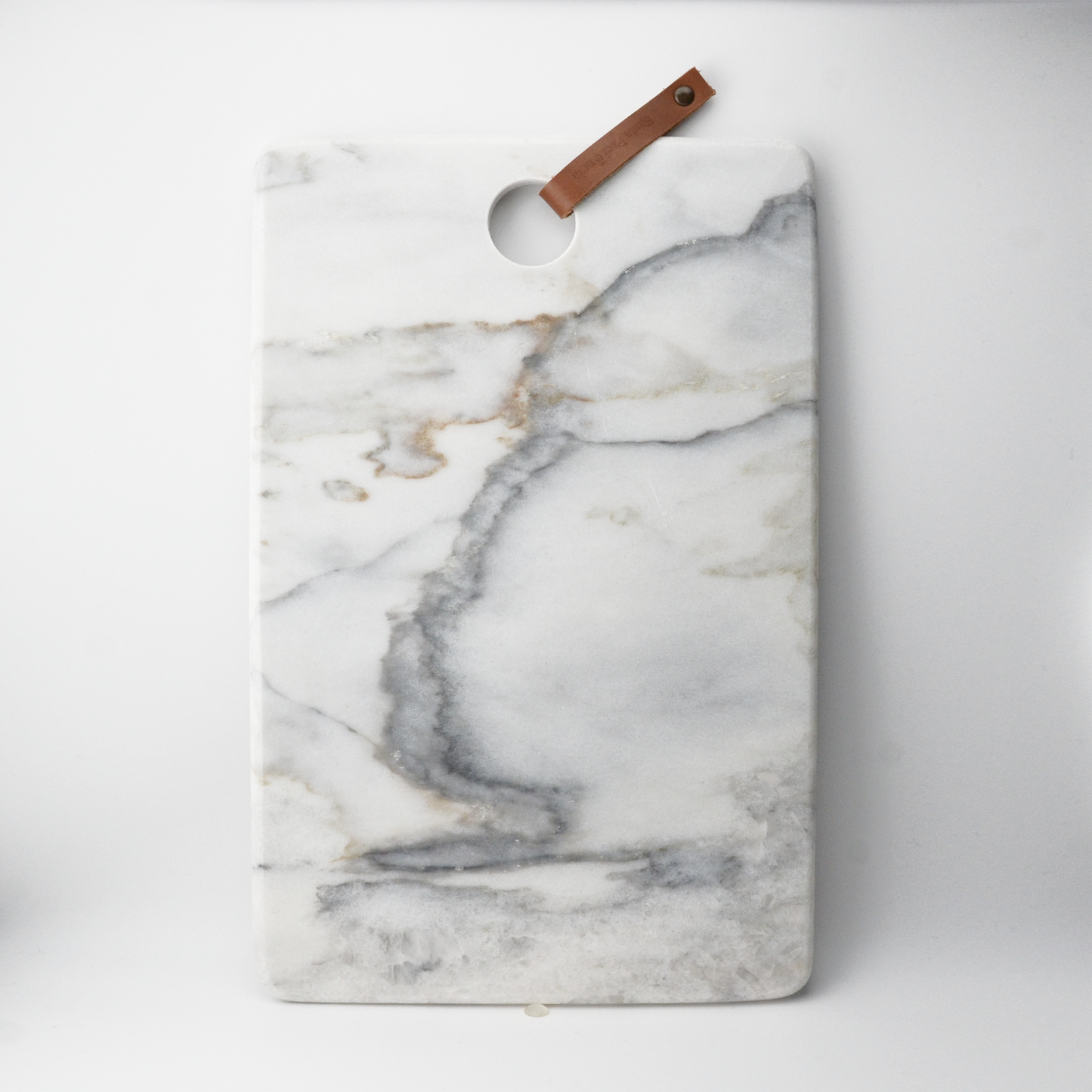 Tábua de mármore L | estampada em branco