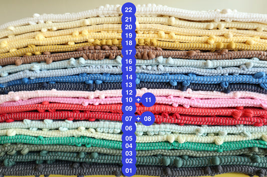 Carpets "trapos" | Size S | various colors