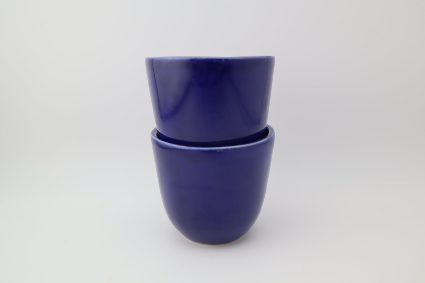 Kleine Becher | 2er Set | blau