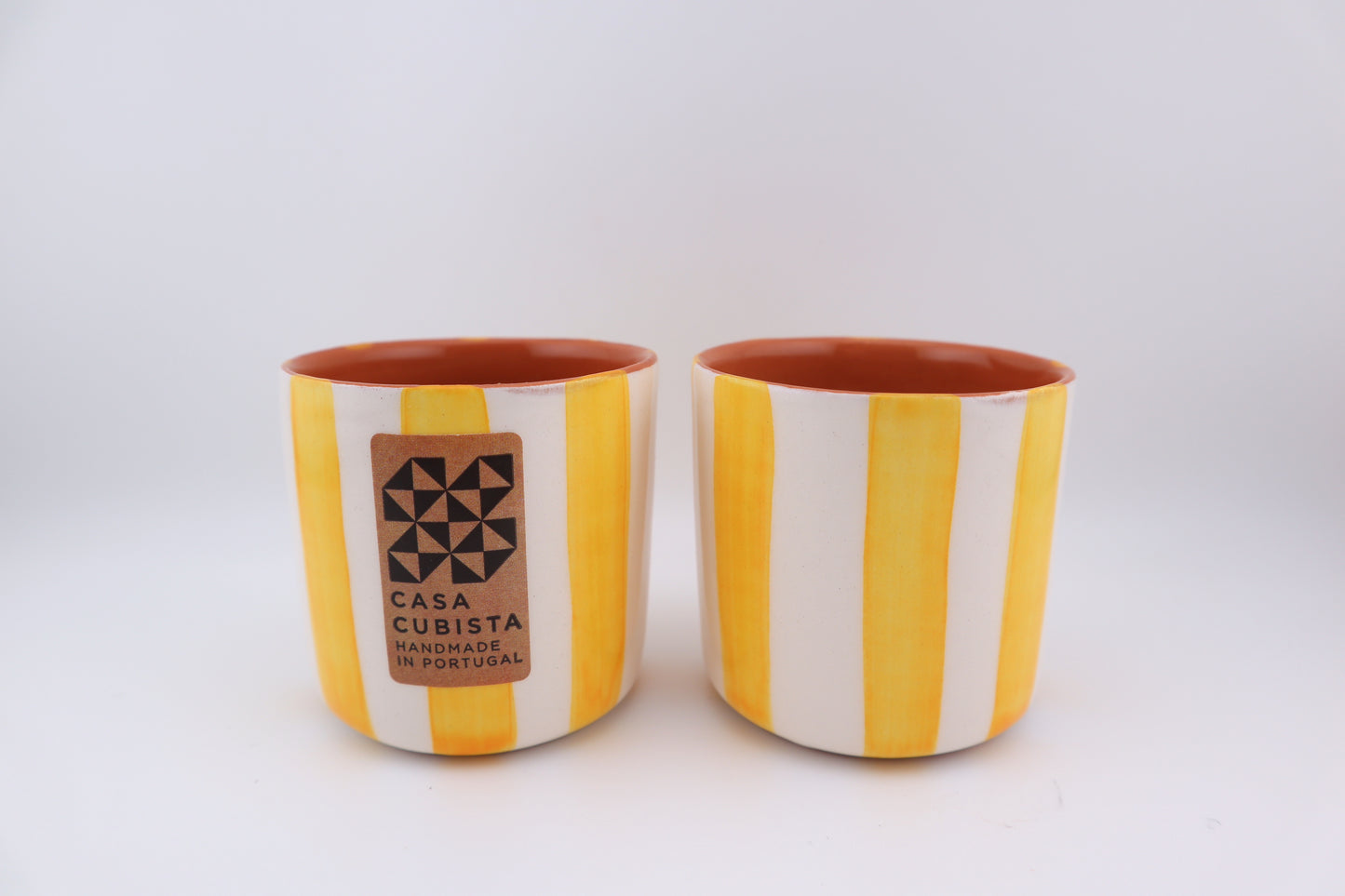 Kleine Becher | 2er Set | stripe